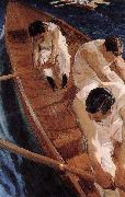 Joaquin Sorolla Canoeing Germany oil painting artist